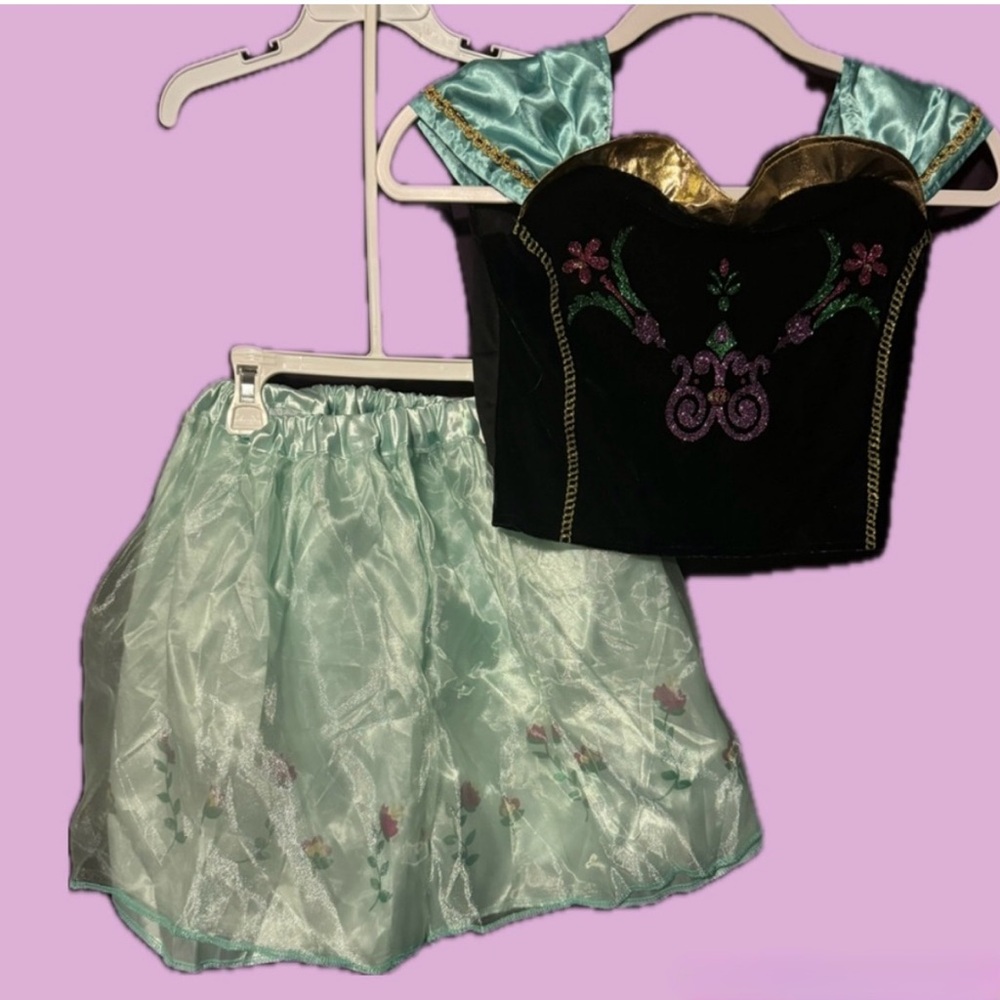 2pc Fairytale Princess Dress Up Costume sz 5-6